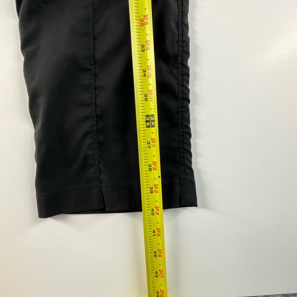 Duluth Trading Co Women Dry on the Fly Slim Leg Pants Black Outdoor Chic 14 X 33 - Picture 12 of 16